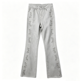 Micro flared slim fit jeans