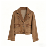 Short denim jacket