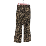 leopard print jeans